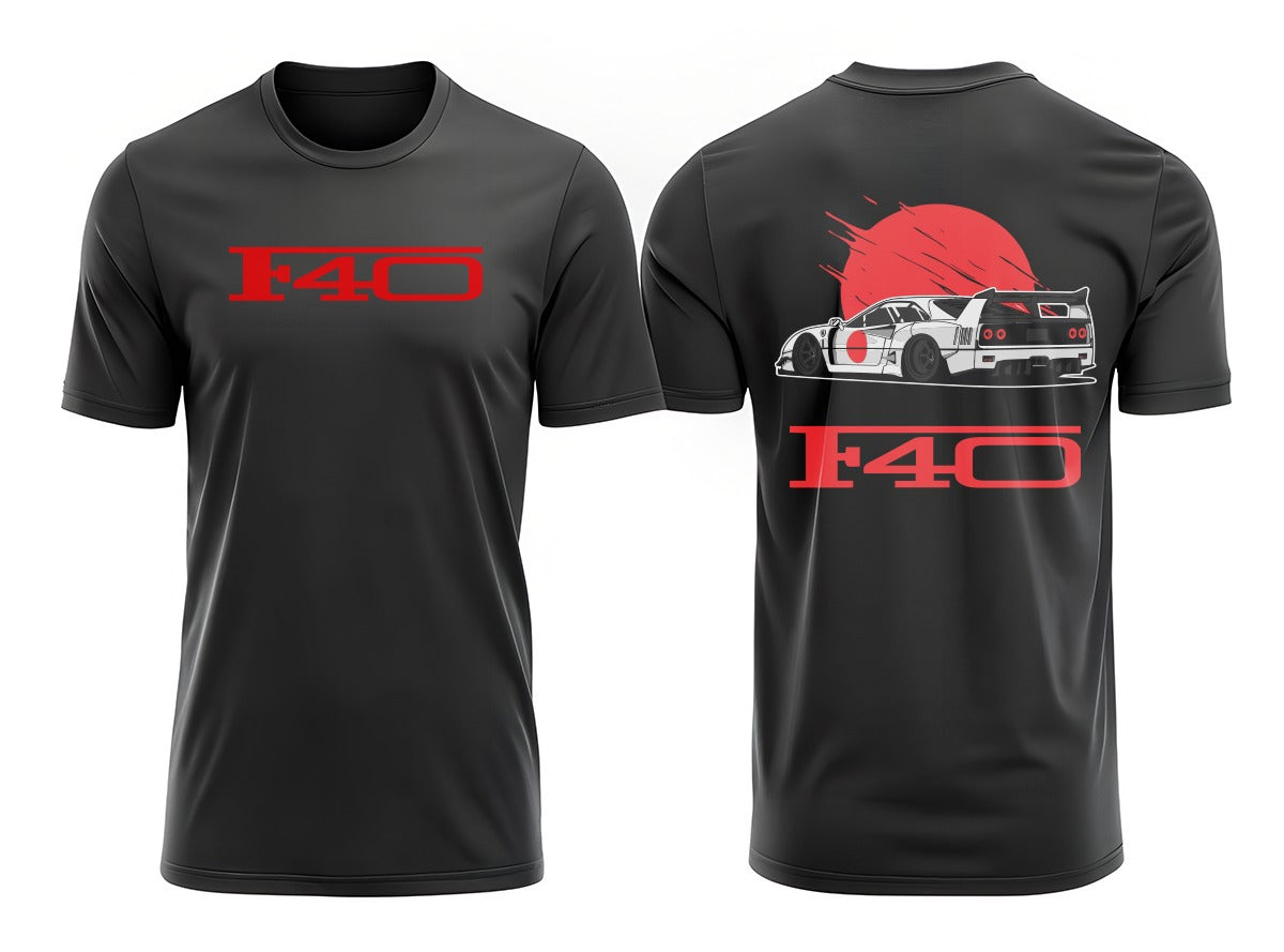 Camiseta Ferrari F40 Liberty Walk edition - Leyenda del automovilismo new