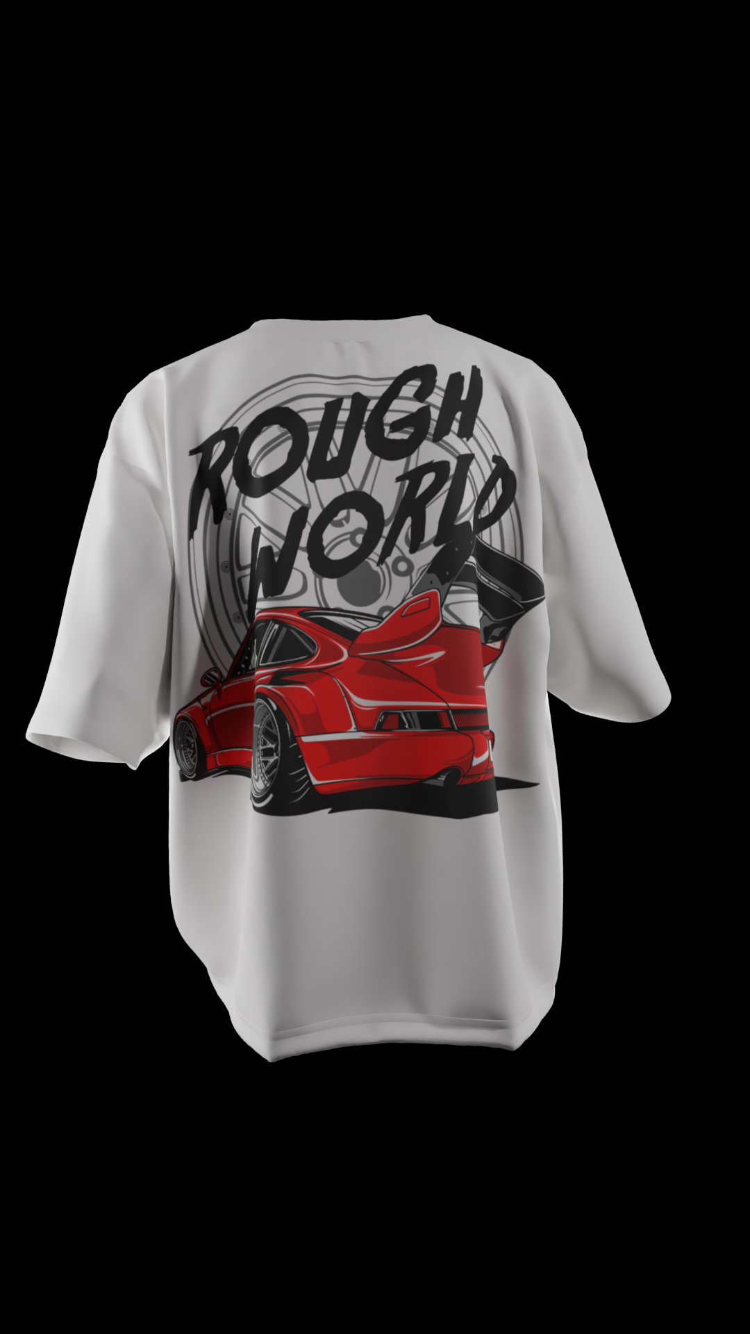 Camiseta Porsche Rough World - Leyenda del automovilismo new