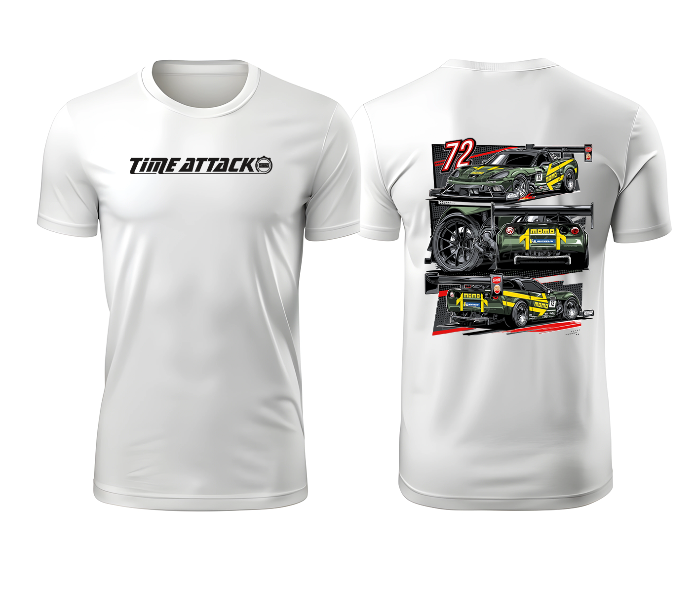 Camiseta Time Attack Corvette C6 Twin Turbo - Leyenda del automovilismo new